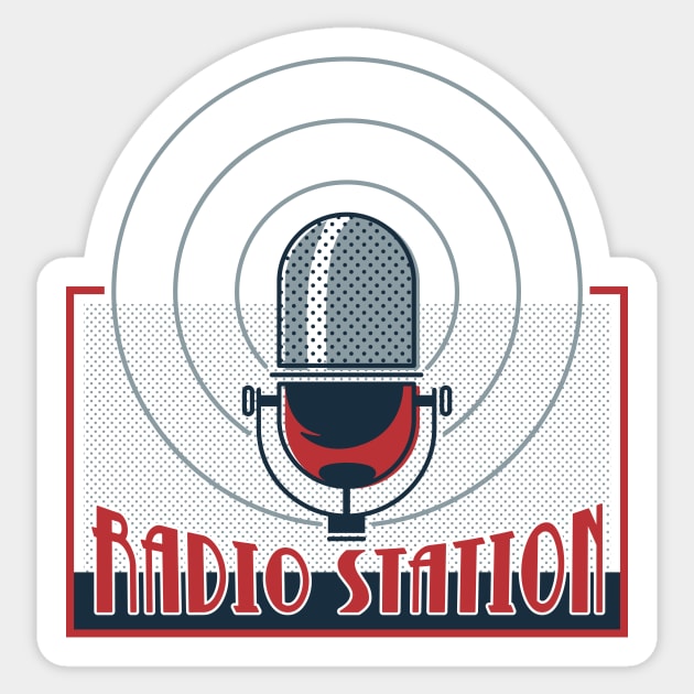 Radio Station Sticker by LR_Collections